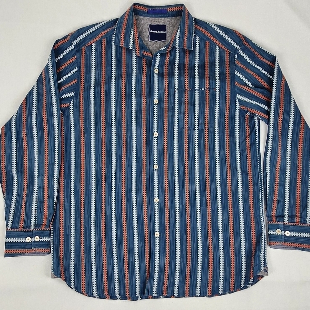Tommy Bahama Button Down Pocket Dress Shirt. 100% Cotton